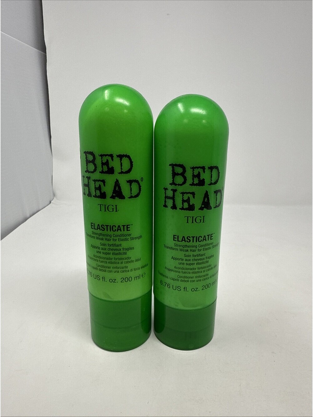 Lot of 2 Tigi Bed Head Elasticate Strengthening Conditioner 6.76 Oz